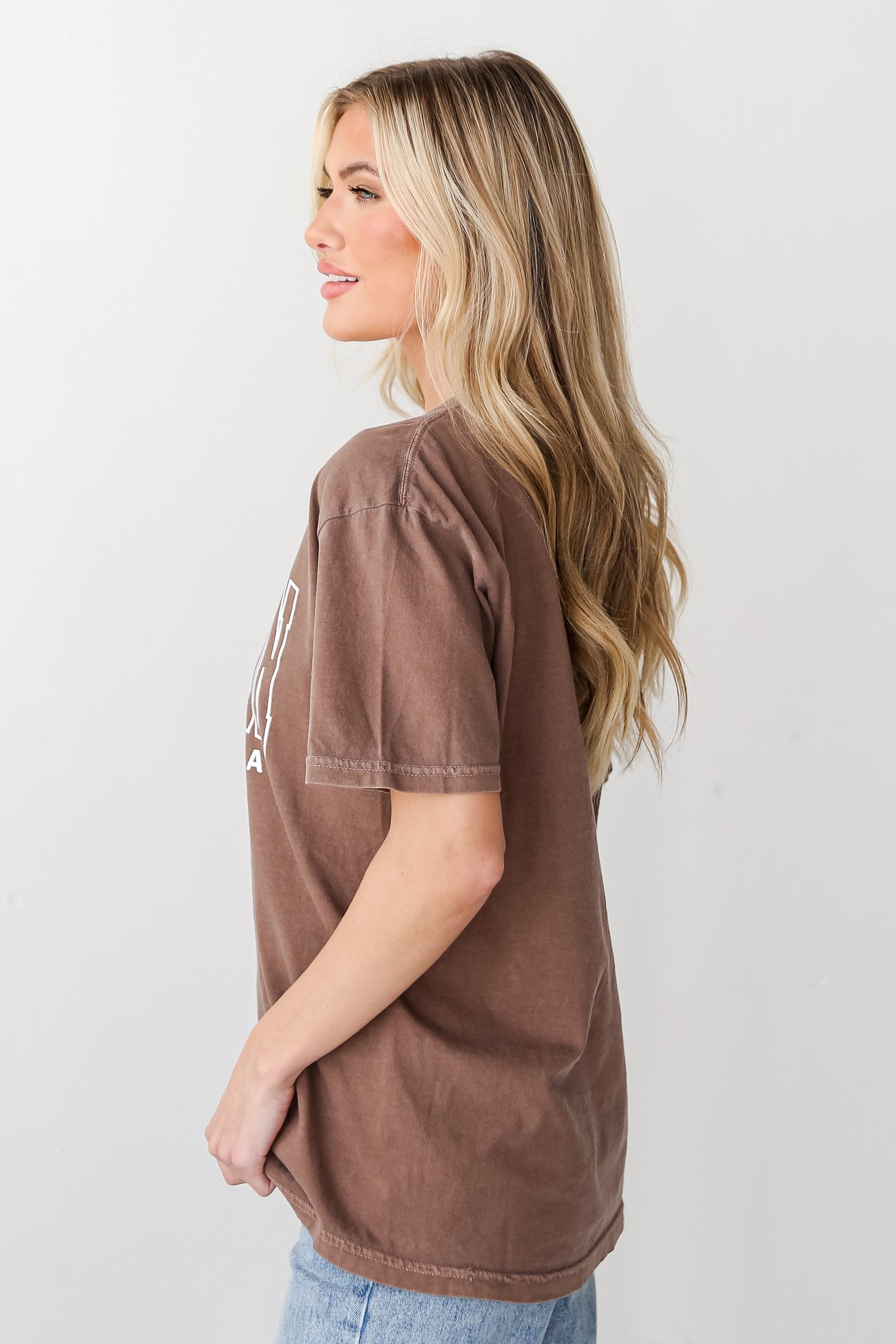 Brown Charleston South Carolina Tee