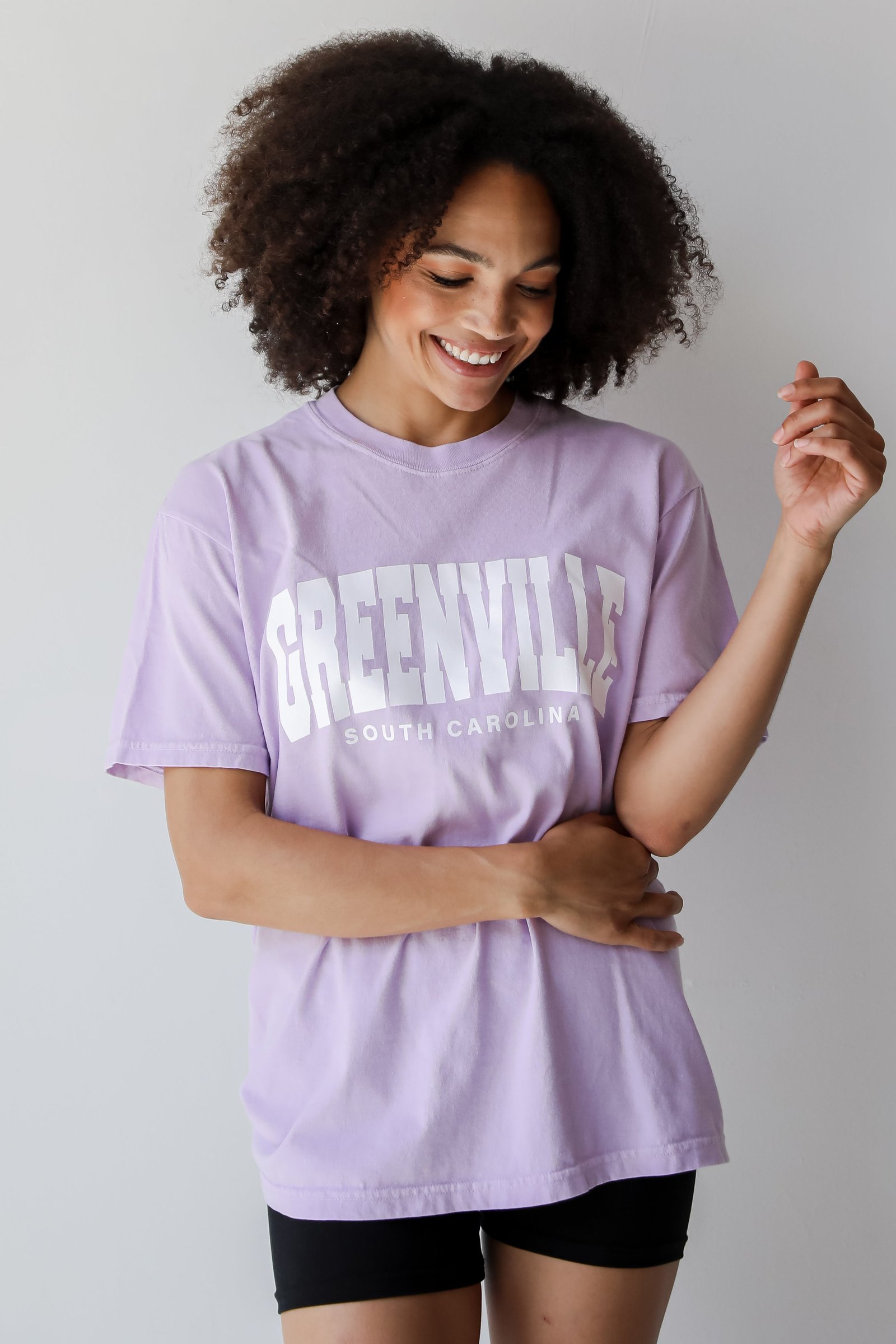 Lavender Greenville South Carolina Tee